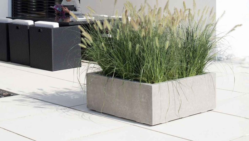 Trend: Pflanzgefäße aus Beton