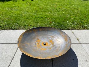 Rostprozess Wasserschale Garten