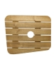 Abdeckplatte Holz