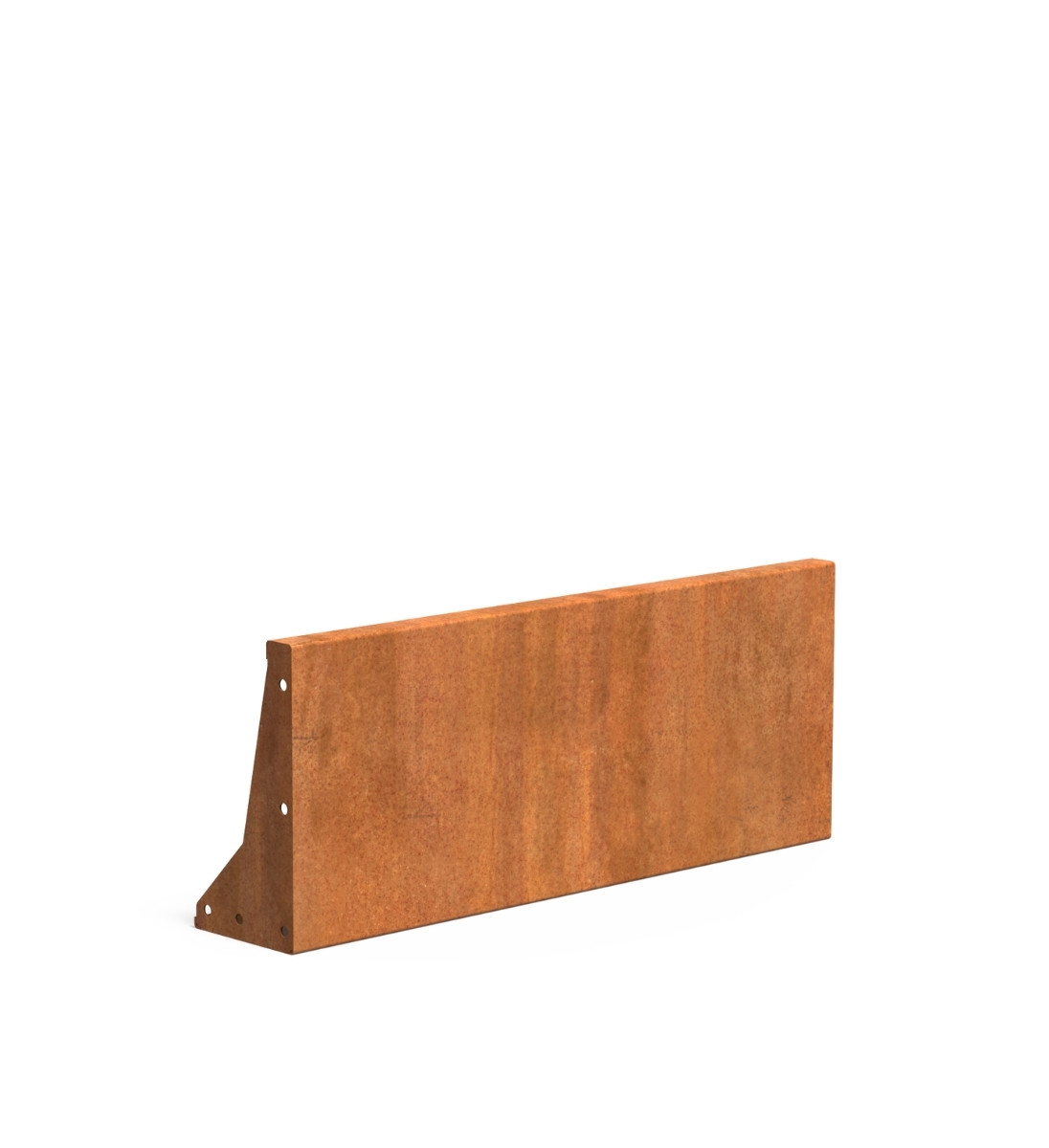 Beeteinfassung Cortenstahl 100 x 40 cm