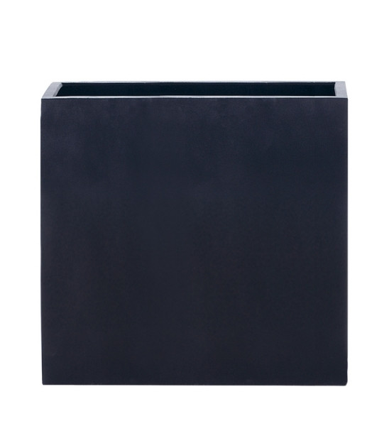 Blumenkübel Lang Hoch Schwarz 80 x 40 x 80 cm