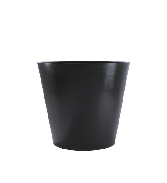 Blumentopf in Schwarz 60 x 49 cm