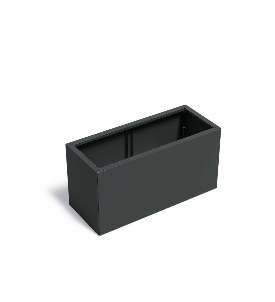 Hochbeet Bausatz Metall Anthrazit 120 × 50 × 60 cm