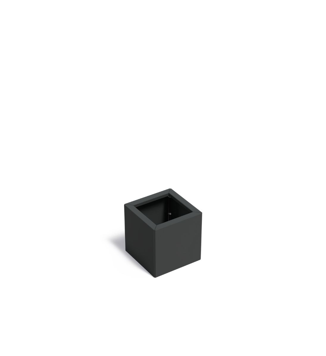 Hochbeet Bausatz Metall Anthrazit 40 × 40 × 40 cm