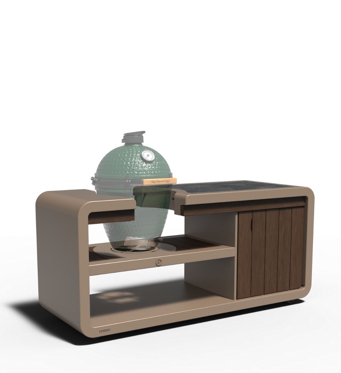 Kamado Grill Station – Premium Outdoor Küche, wetterfest für Garten & Terrasse