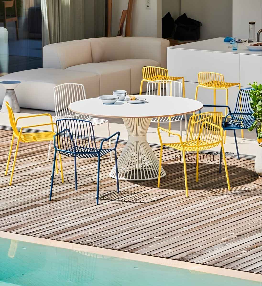 mori Armlehnenstuhl von Jan Kurtz - Design-Gartenstühle für die Terrasse