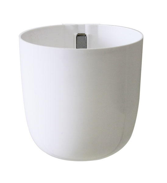 Orchideentopf Magnetisch Weiss
