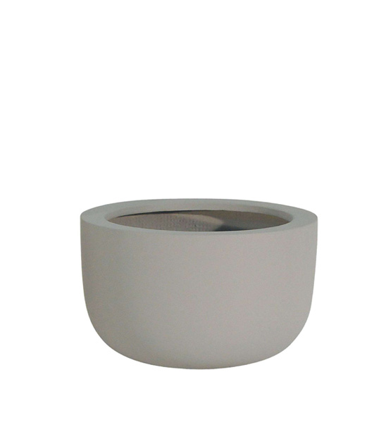 Pflanzschale Fiberglas Grau Amei 33 X 20 Cm