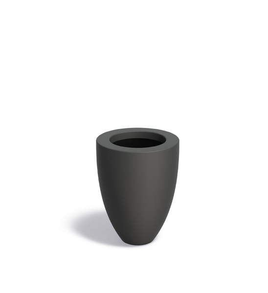 Pflanzvase-Fiberglas CANNA Anthrazit