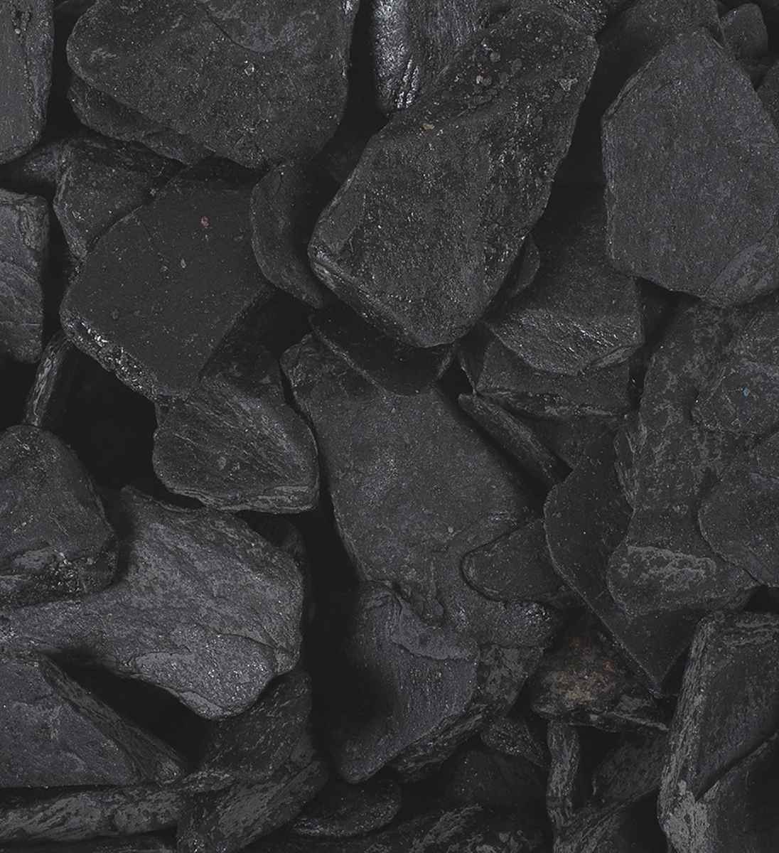 Echte Schiefersteine 2-4 cm Größe in Detailansicht