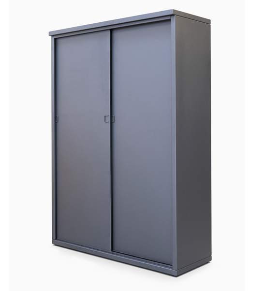 Gartenschrank Metall Alu Anthrazit Wetterfest Wasserdicht