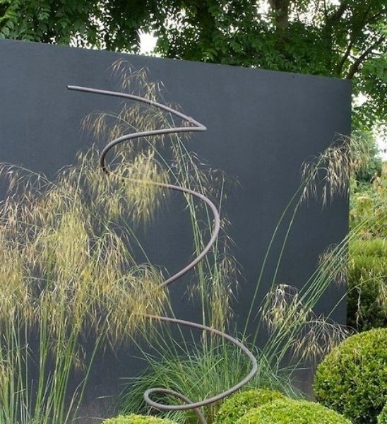 Sichtschutz Metall Anthrazit für den Garten