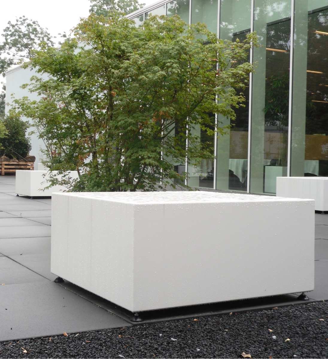 Gartensockel Aluminium für Büro Außenflächen modern