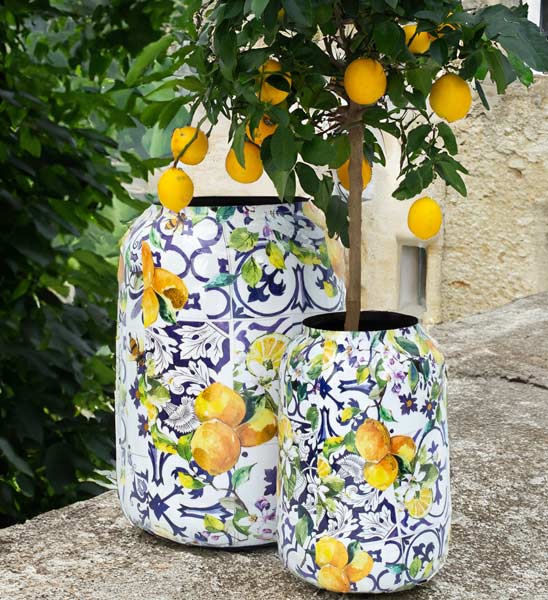Pflanzgefäß LEMON FUSION von fleur-ami