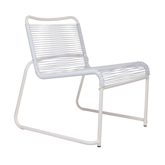 Outdoor Lounge Sessel Weiss Fiam Lido