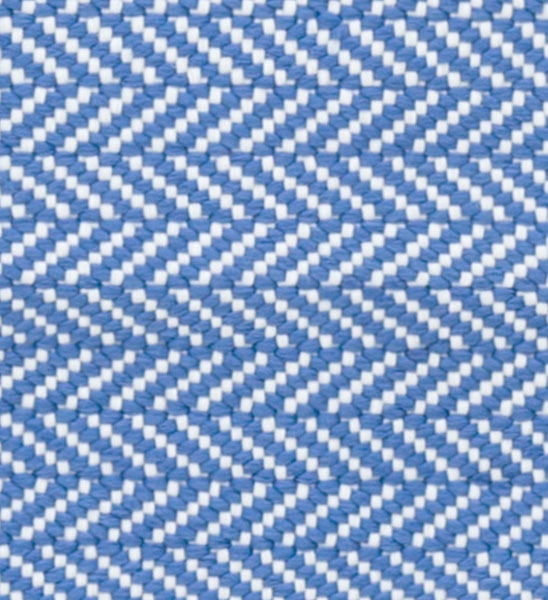 Outdoor Teppich Herringbone französisch blau | Greenbop