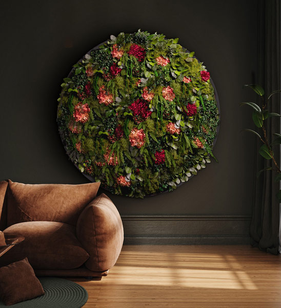 Pflanzenbild Hortensie Dschungel Xxl Wohnzimmer
