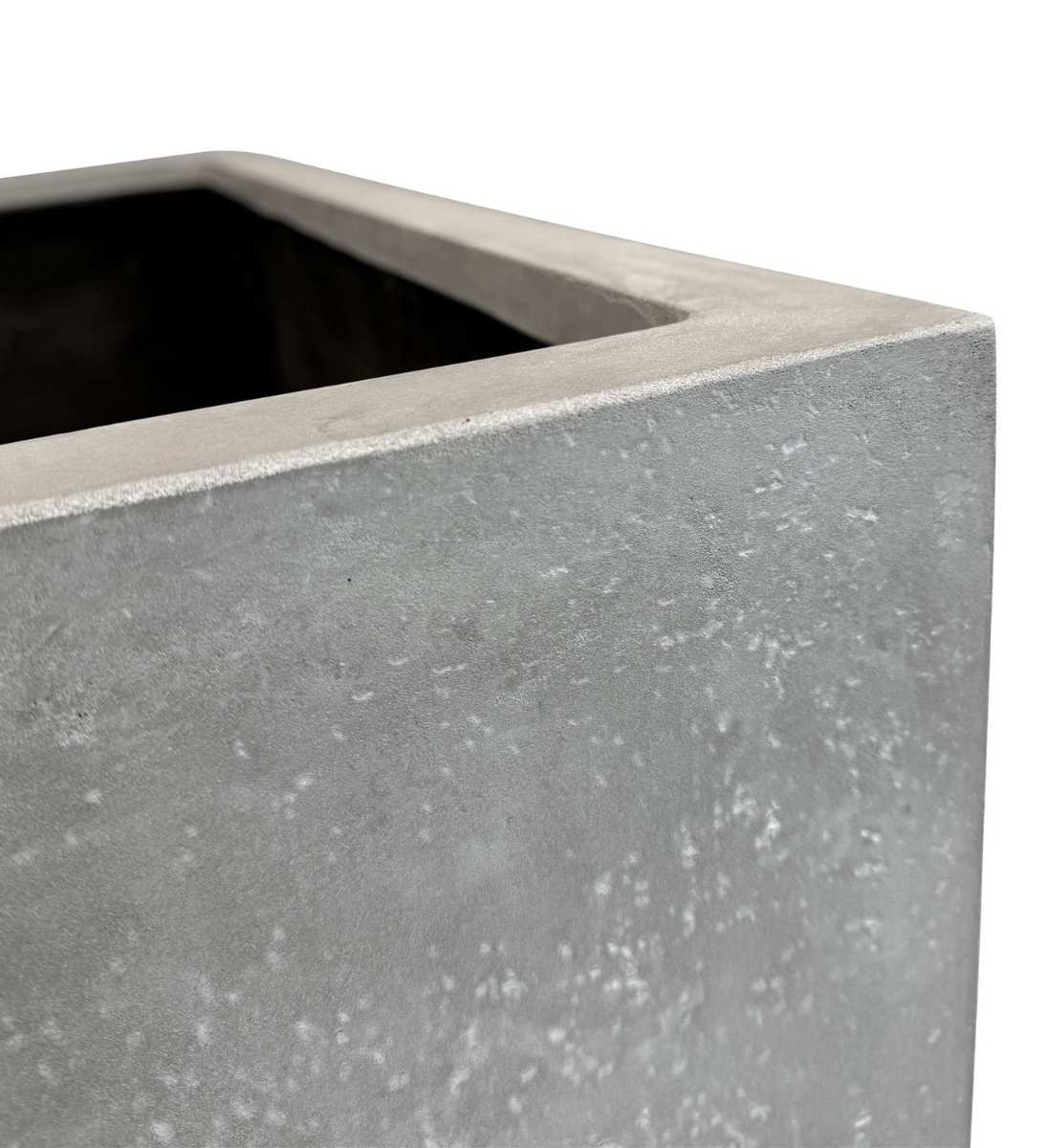 XXL Beton Blumenkübel 100x100 cm Detail der Oberkante