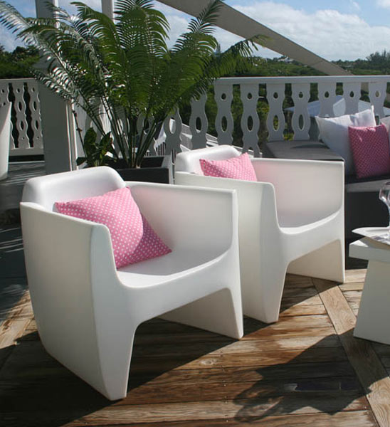 Design Outdoor Sessel Translation von Qui-est-Paul