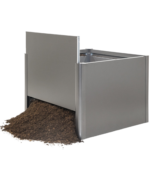 Hochbeet Metall Biohort einfach entleeren