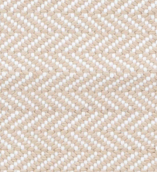 Outdoor Teppich Herringbone beige | Greenbop