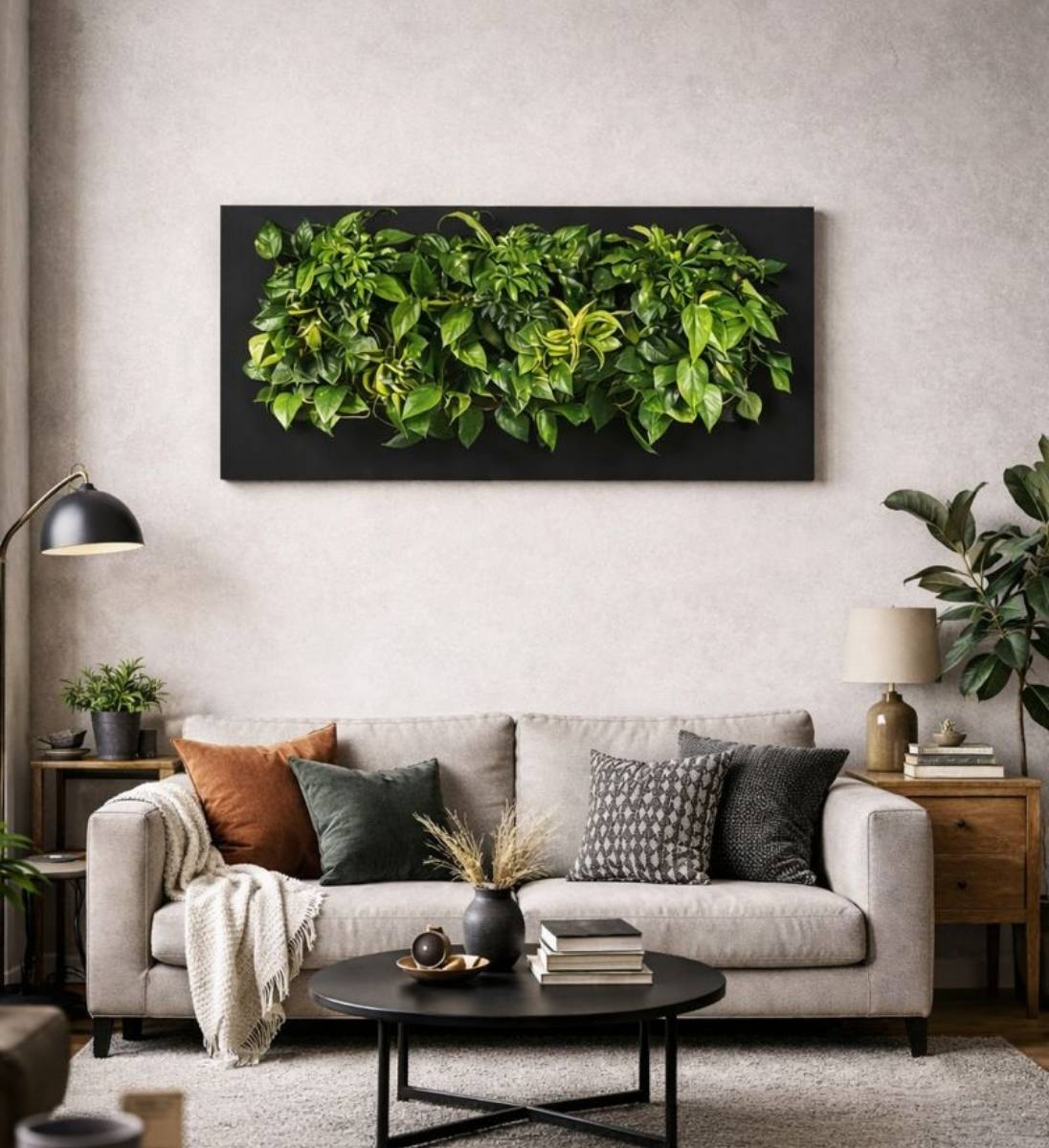 Livepicture Pflanzenbild 150x70 Cm Ambiente Urbanes Wohnzimmer