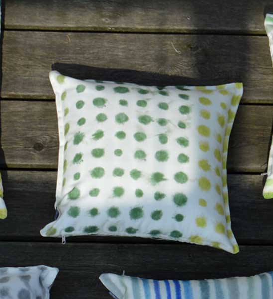 Outdoor Kissen Somnia Gruen 40x40