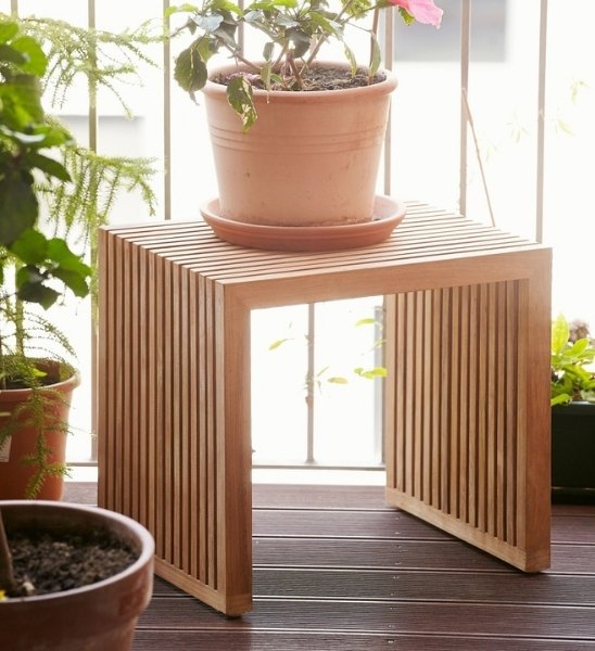 Tivoli Hocker als Pflanzenhocker für Solitärpflanzen