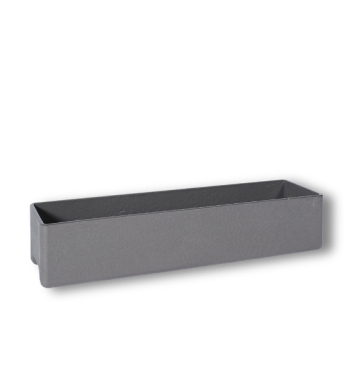Balkonkasten Eternit Anthrazit 80 cm lang