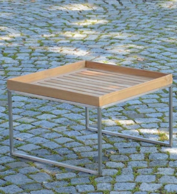 Beistelltisch Garte Holz Pizzo 60x60