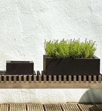 Blumenkasten Quadratische