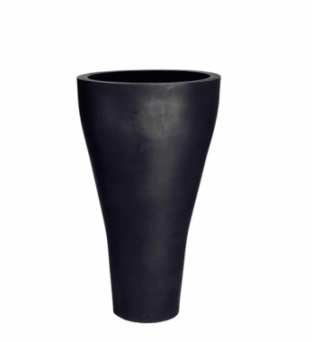 Blumenkuebel Konisch Hoch Schwarz 80 Cm