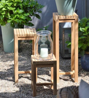 Blumenstaender Blumentisch Teak Samoa Flower Jankurtz