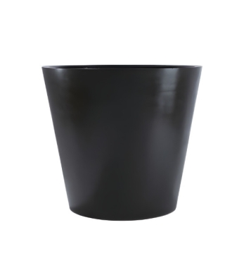 Blumentopf Schwarz