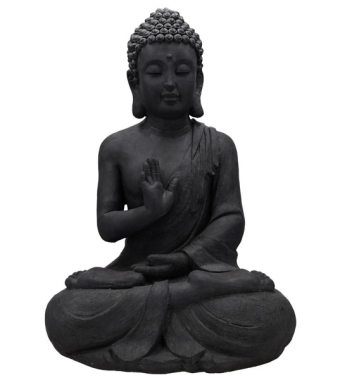 Buddhafigur Sitzend Gross
