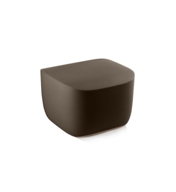 Bunter Outdoor-Hocker Translation 50x50cm von Qui-est-Paul?