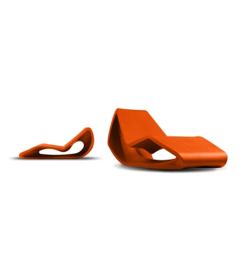 Design Sonnenliege Organic Orange