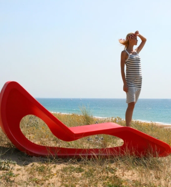 Design Sonnenliege Organic Qui Est Paul