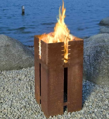 Design Feuerkorb Ferrum