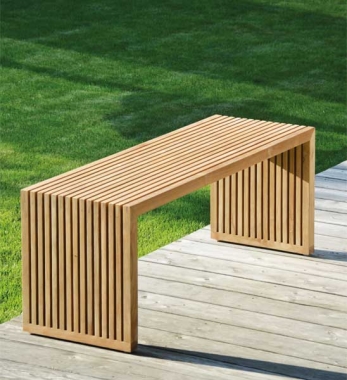 Gartenbank Holz 150cm Lang