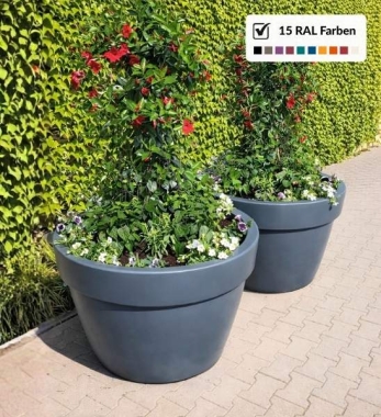 Große Blumenschale ROMEO in 15 bunten Farben