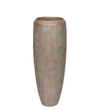 LOFT Bodenvase Metalloptik Bronze
