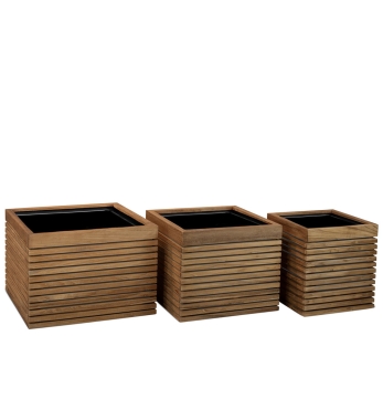 MODULO Pflanzkasten Teak