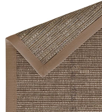 Outdoor Teppich Natur Beige Braun Meliert