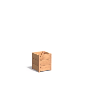 Pflanzkübel aus Holz quadratisch XXL SEVILLA