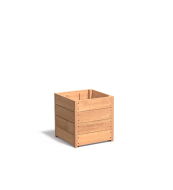 Pflanzkübel aus Holz quadratisch XXL SEVILLA