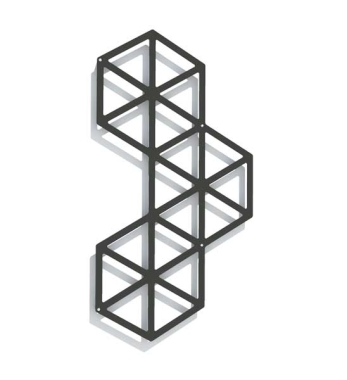 Design Rankgitterelement Egypt 90 aus Metall für die Wand