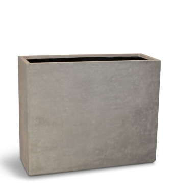 Raumteiler Beton Grau ROCCASTONE 100 x 35 x 80 cm