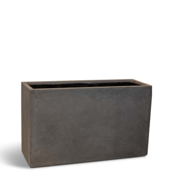 Pflanzkübel Beton ROCCASTONE Anthrazit 100 x 35 x 60 cm