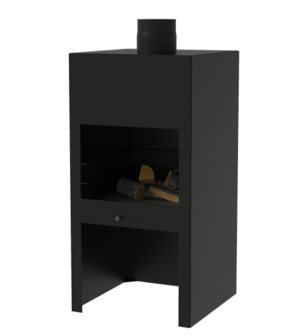 Terrassenofen Stig Forno aus Stahl